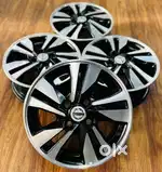 14inch Nisson Dutson Go+ Dual tone OEM Alloys set of 4