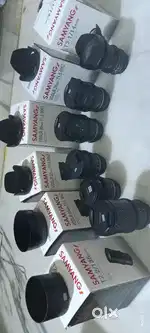 Samyang cine lens full kit