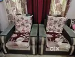 Sofa set with center table