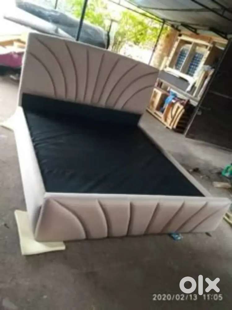 Today offer buy new double bed 3990, with box 6999 emi available