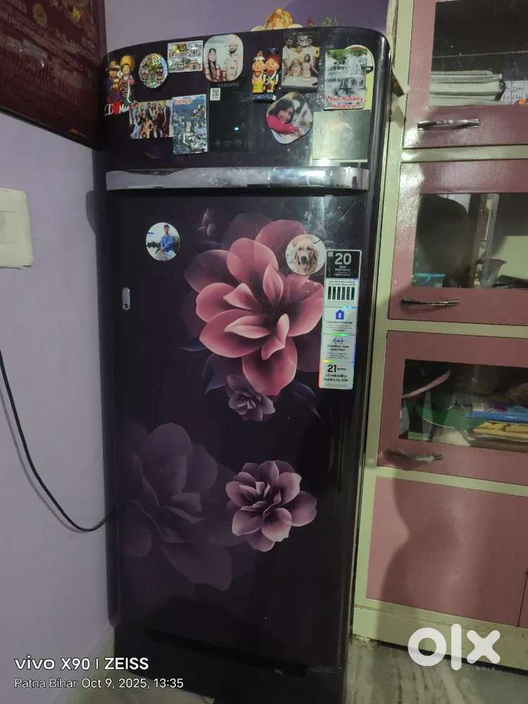Samsung 215L 3 star inverter single door digi-touch refrigerator