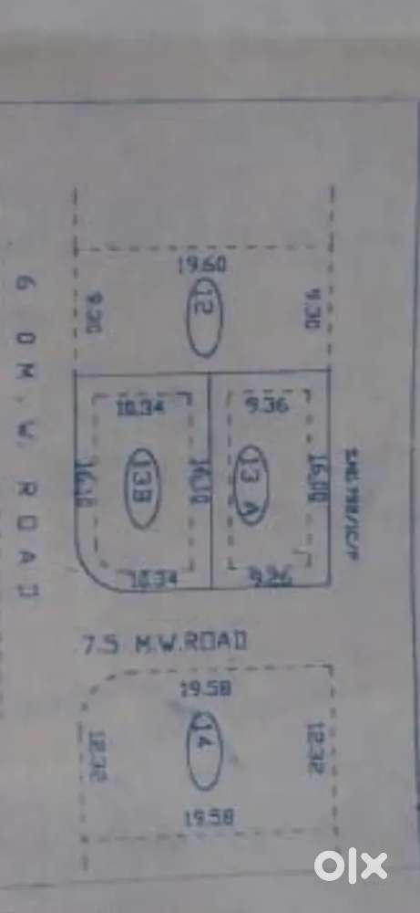 180 sq yard plot sale good for bungalow .