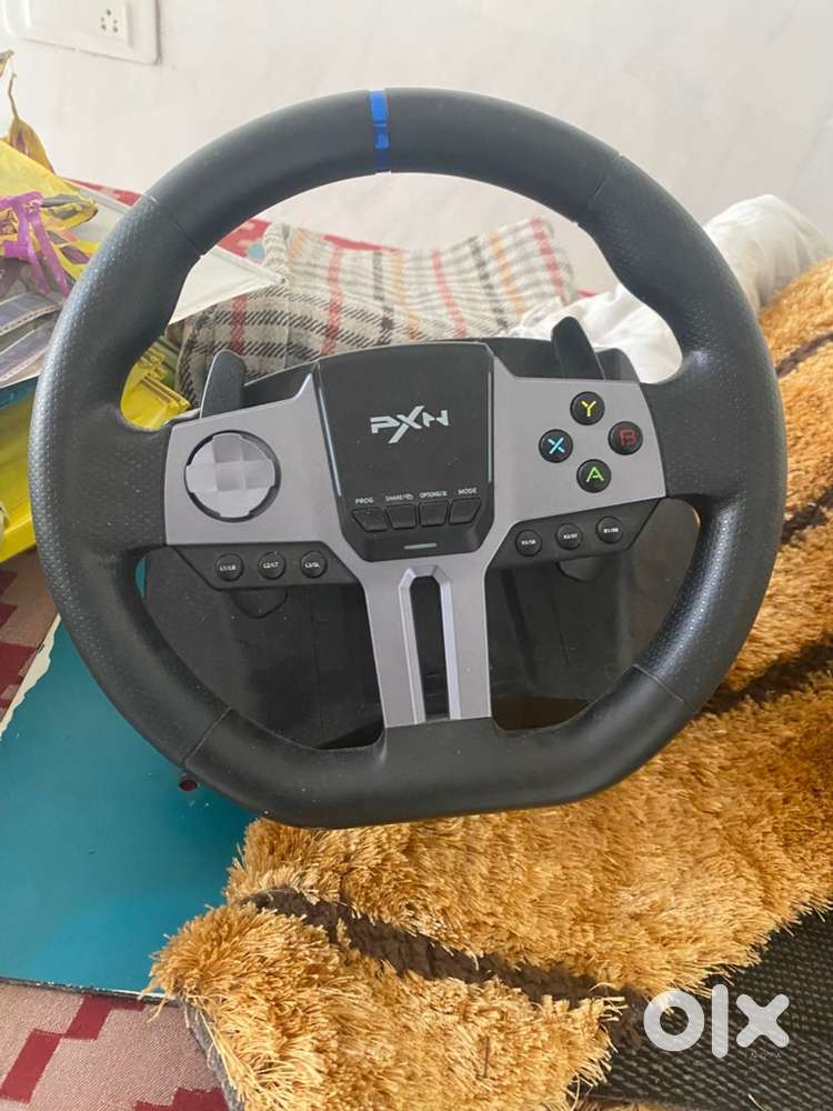 PXN V9 GEN 2 racing gaming steering wheel with pedal shifter