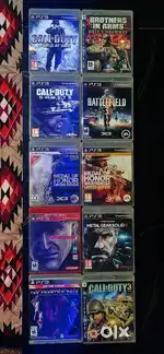 PS3 GAME DVDs PS3 CDs like GTA 5 & UNCHARTED TRILOGY COLLECTION