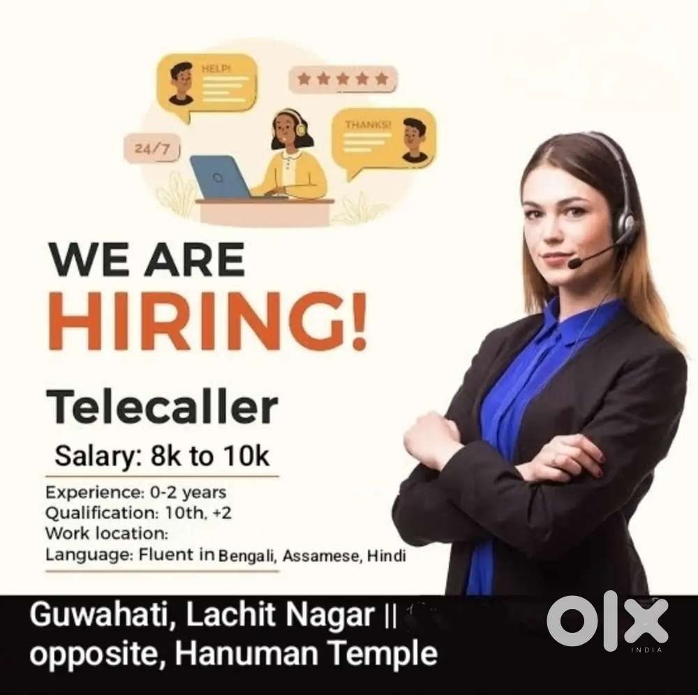 New Job opportunity Guwahati location