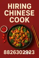 I need chinese cook