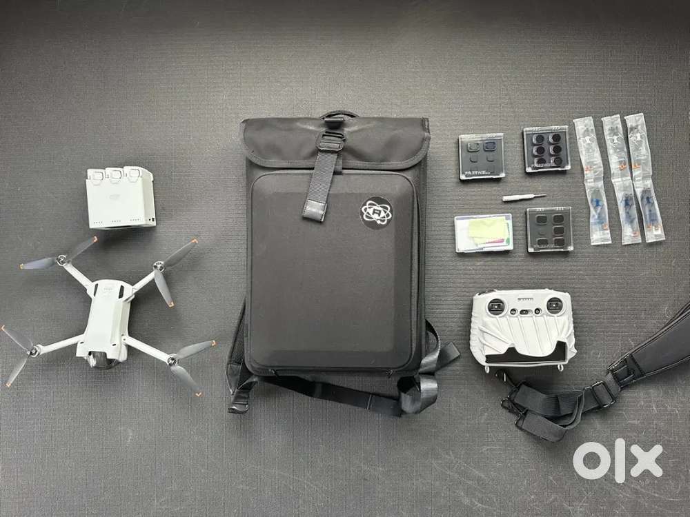 DJI Mini 3 Pro with RC Remote Fly More Kit Plus Backpack