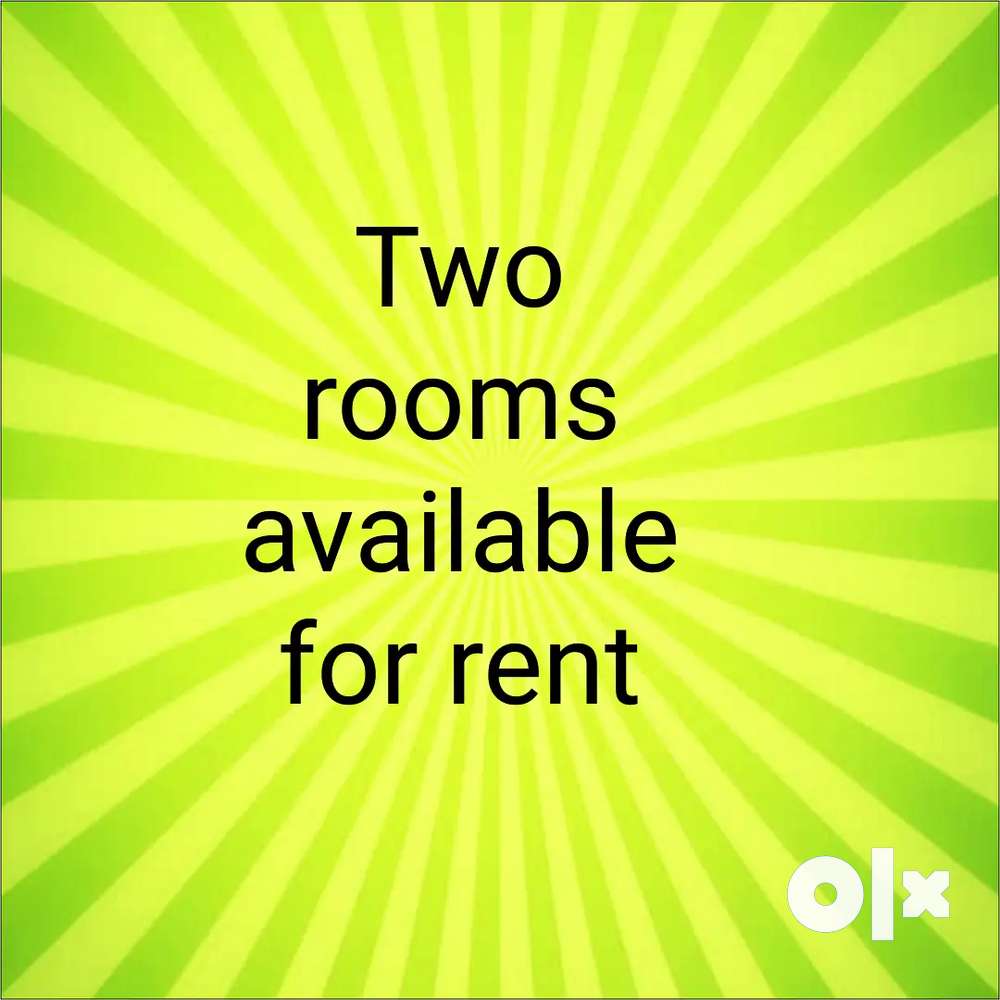 Two rooms available for rent