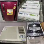 1 YEAR WARRANTY { SPLIT WINDOW }AC WITH_ FREE DELIVERY LESS USED