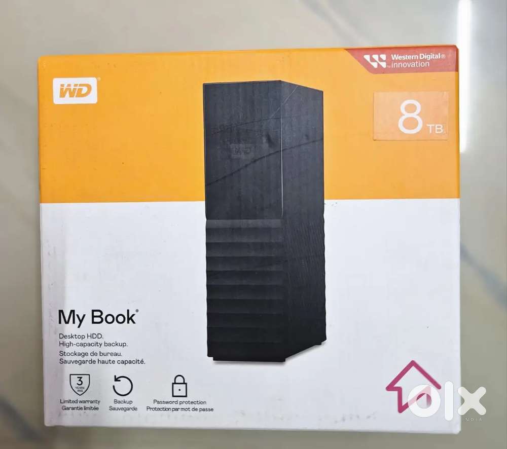 New mac book 8TB hard disk