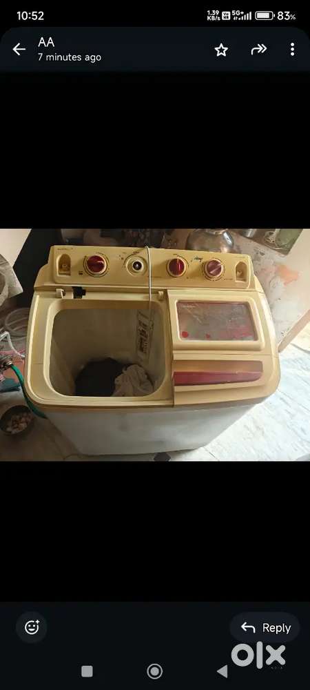Godrej washing machine for sale 4 years old Running condition