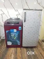Kelvinator flower model refrigerator & whirlpool washing machine*/