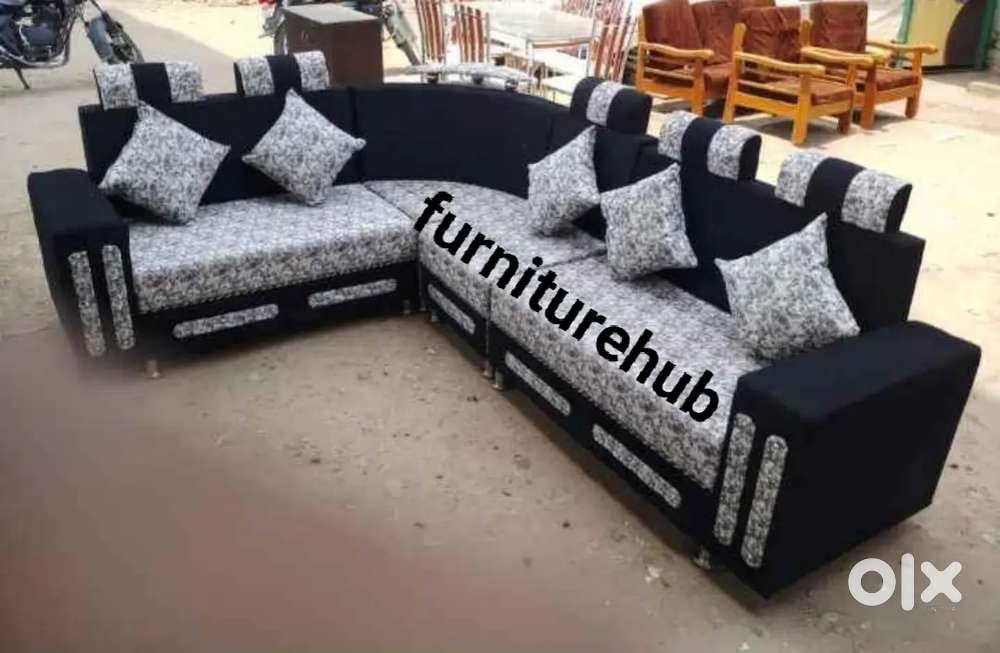 BRAND NEW LATEST MODEL CORNER SOFA SET B257∆ H~7