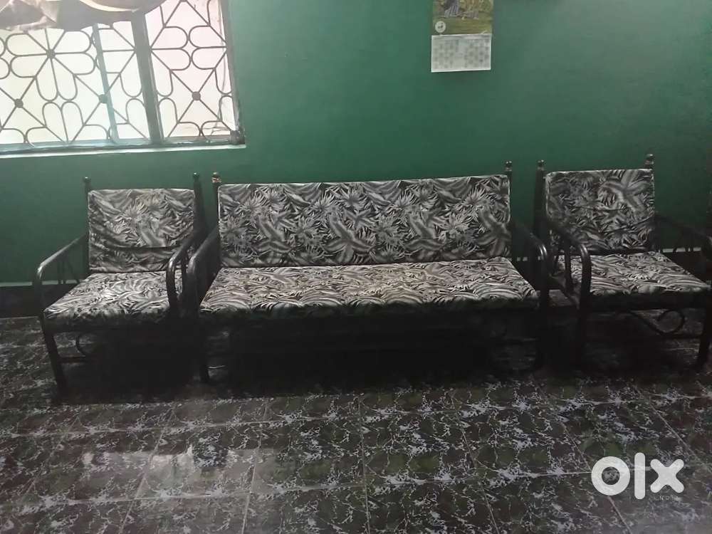 Metal sofa set 3+1+1