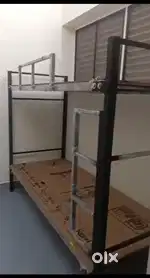 Double decker bunk bed  & single cots. Free delivery