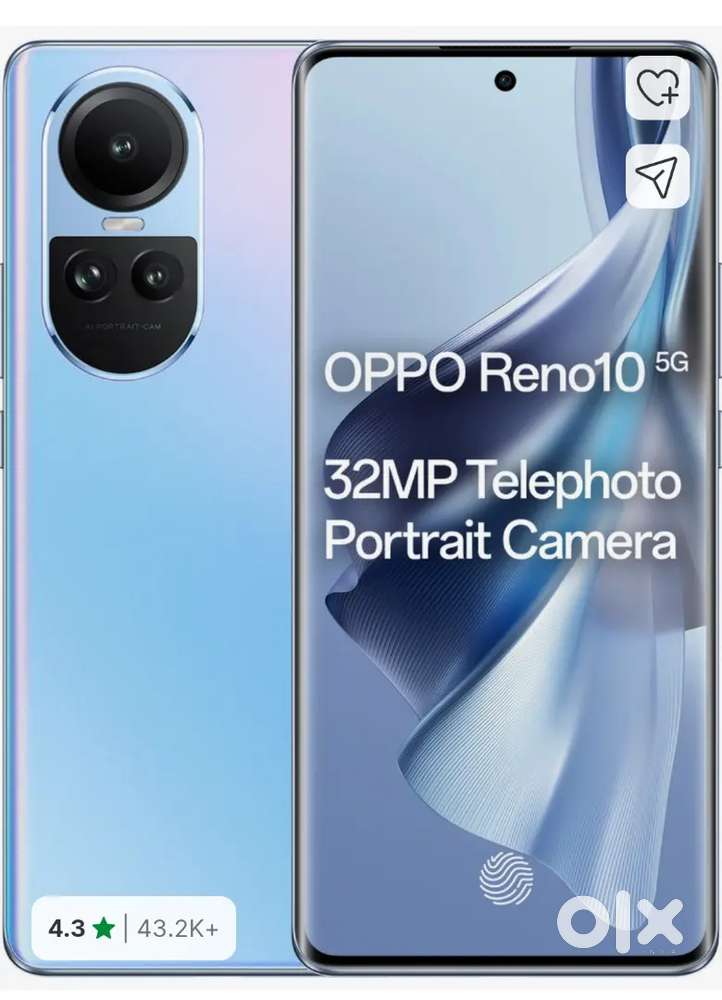 Reno 10 good condition 8,256 hai