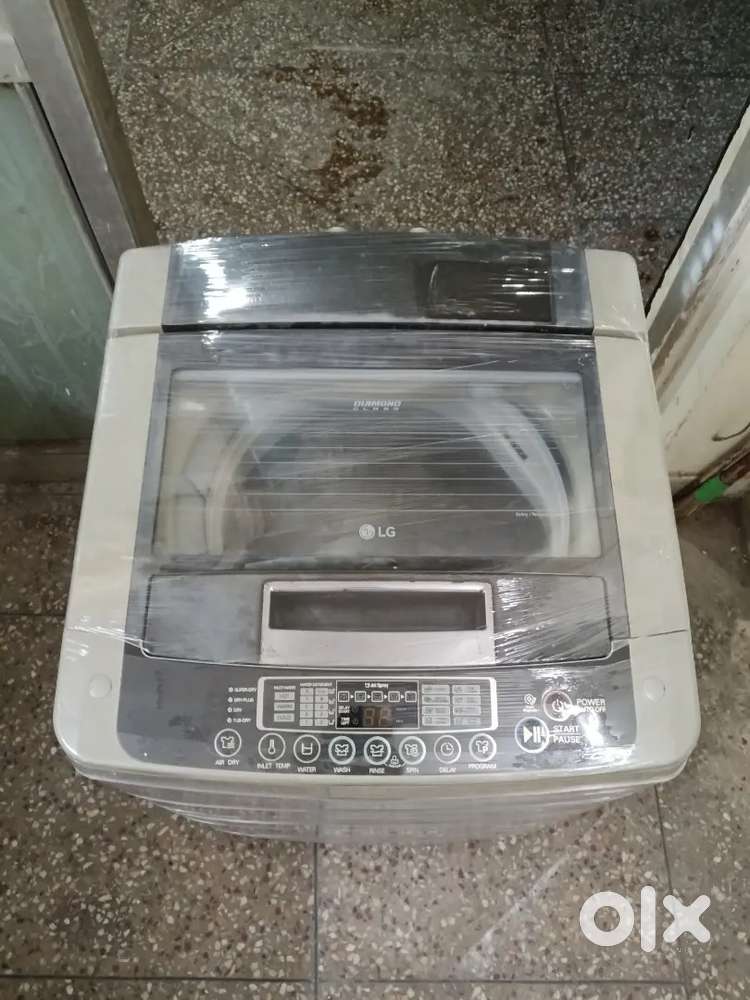 LG fuzzy logic 6.5 kg top load fully automatic washing machine