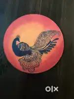Peacock painting