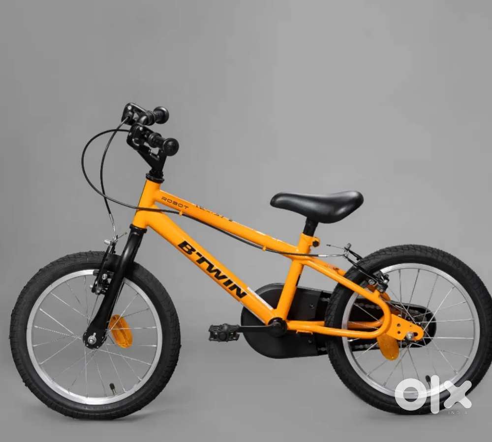 Btwin 16 inches orange for 4-6 years