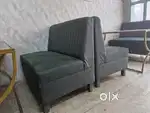 9 cafe chairs with table 4 sofa set with table