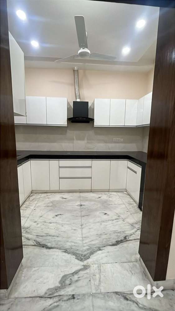 3bhk semi furnished first floor is available on rent only for Family