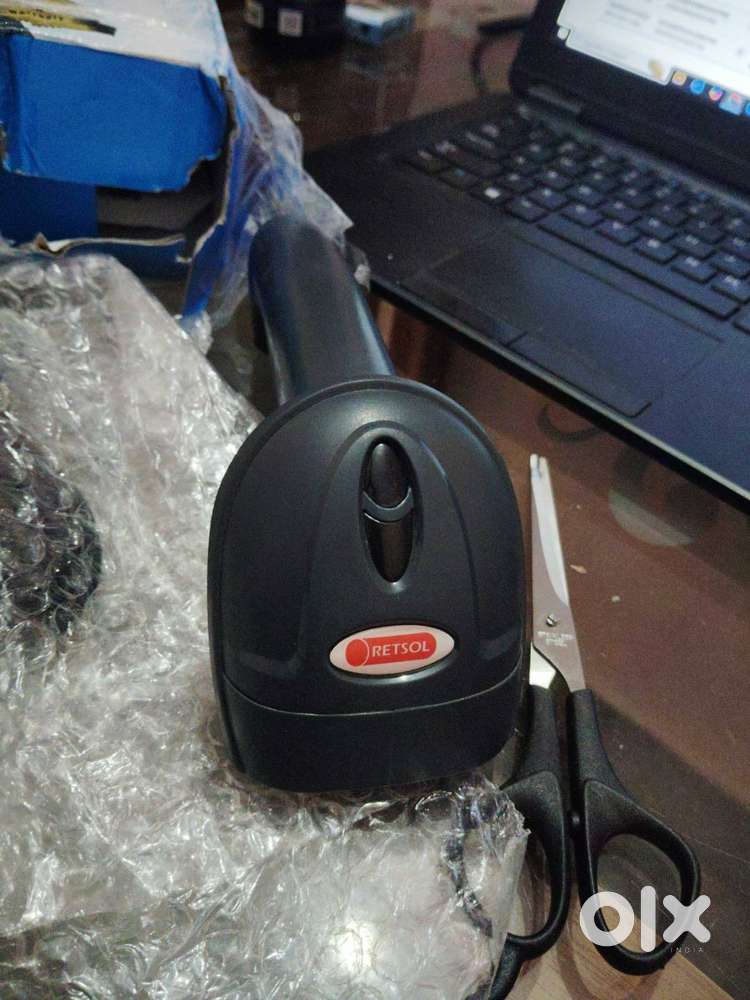 Retsol LS-450A 1D USB Wired Laser Barcode Scanner Used Condition
