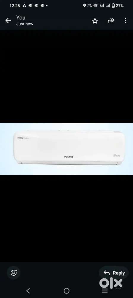 Voltas 1.5 ton ac 2024 model+v guard stabilizer