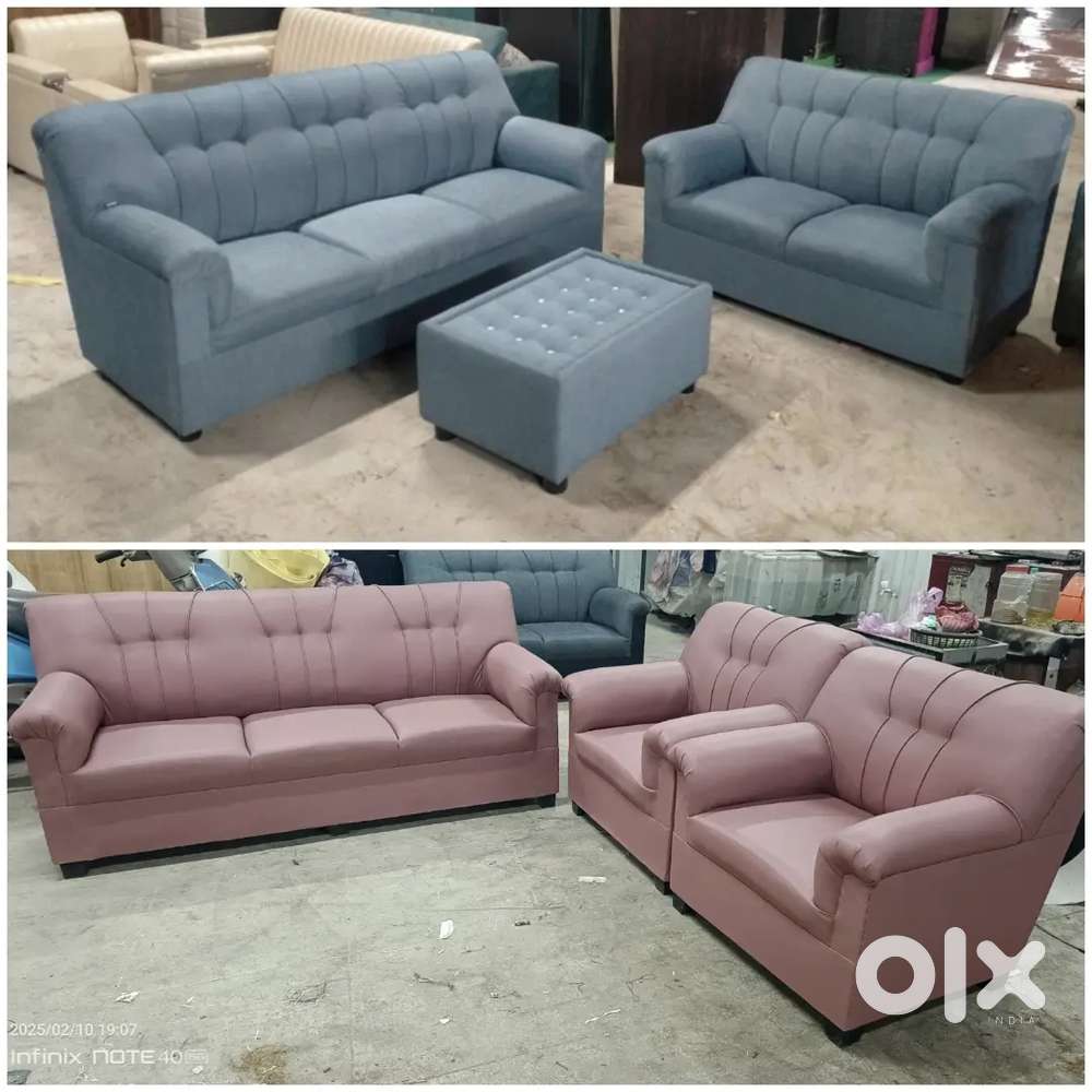Lifestyle leo deigns fabric sofa set