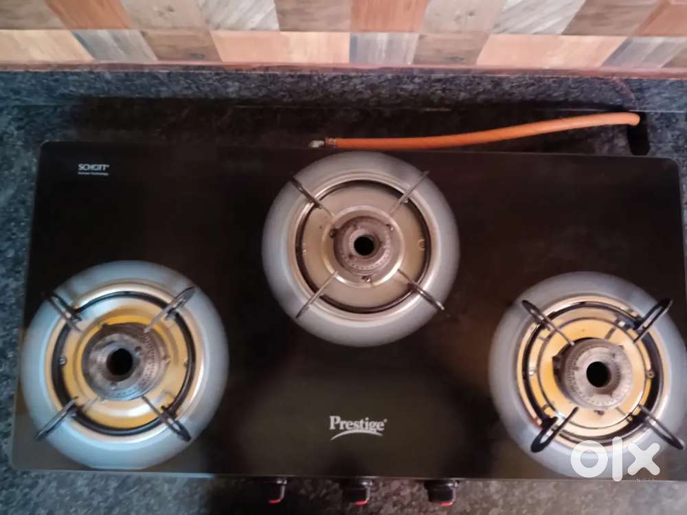 3 burner gas stove
