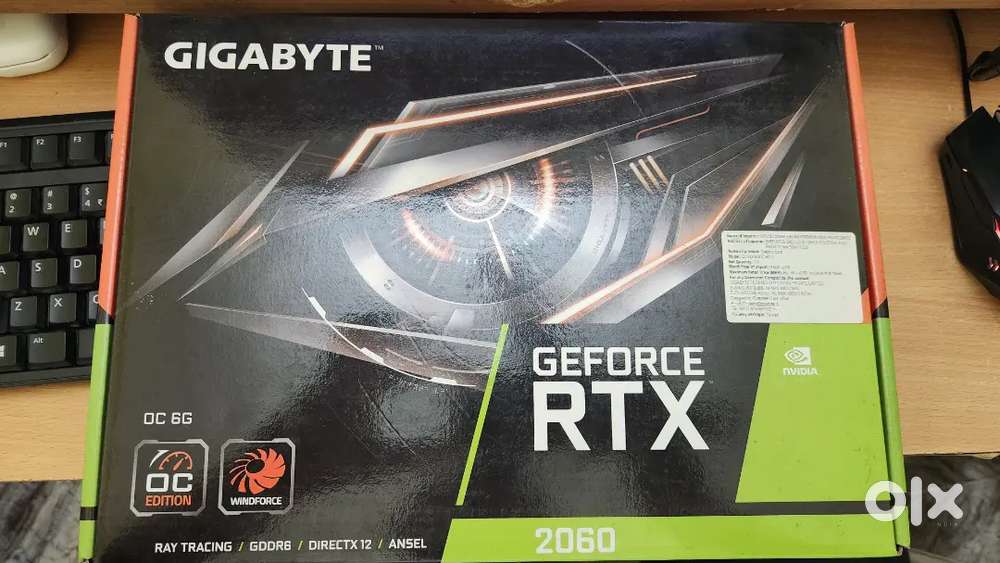 Nvidia RTX 2060 Graphics Card - Great Condition!