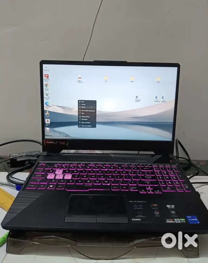Gaming Laptop For Sale – ASUS TUF F15, 16GB/512GB, RTX 3050 – Like New