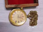 Antique 1747 yrs pocket watch battery type.. with box