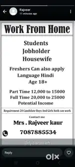 Online job