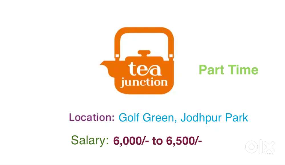 Hiring Part Time Staff in Our GolfGreen and Jodhpur P