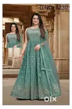 Ethenic wears such as gown and crop tops