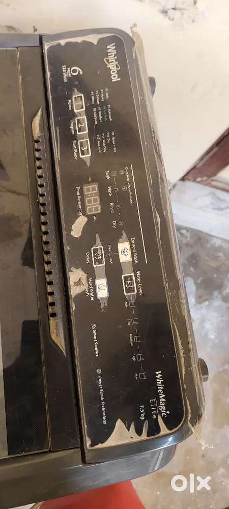 Whirlpool 6th sense 123 wash