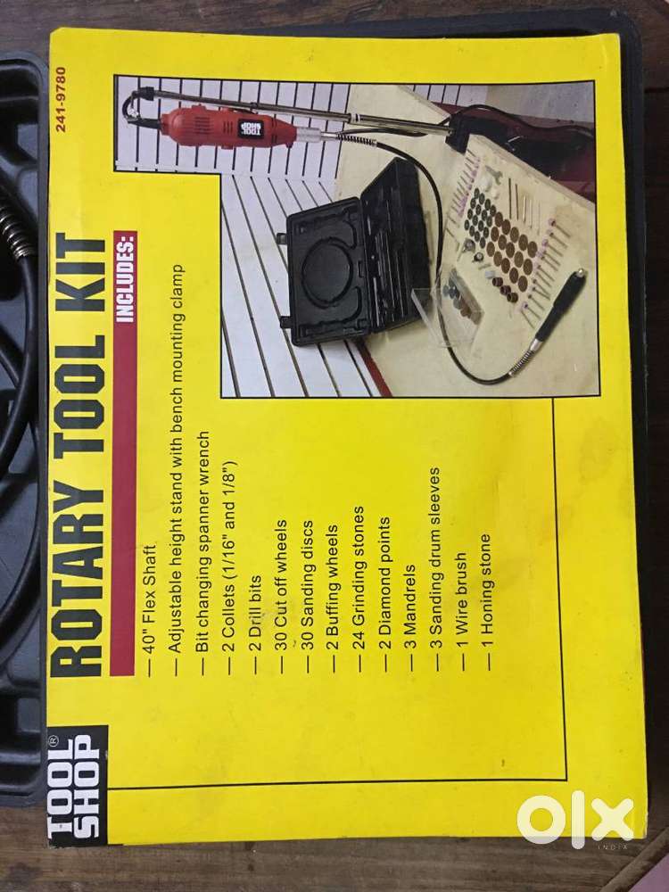 Tool Shop Rotary Tool Kit