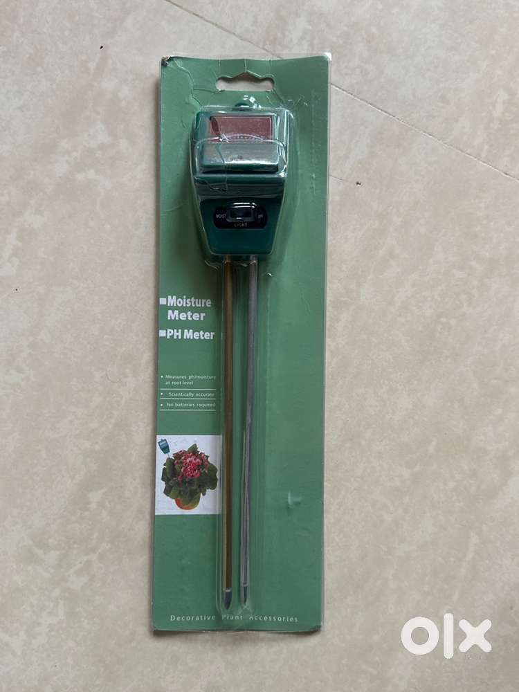 Soil pH and Moisture meter