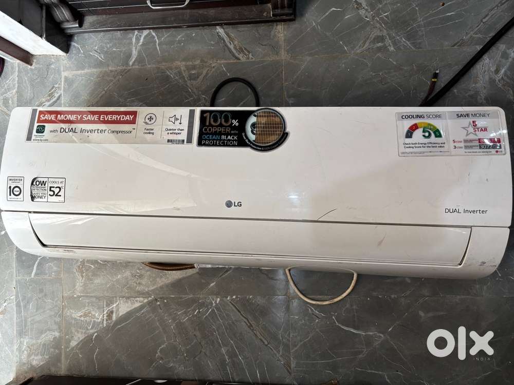 LG 1.5 Ton Spilit Inverter AC with fully working Condition