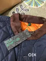 Brand New Slim fit  Navy Blue United Colors of Benetton jacket