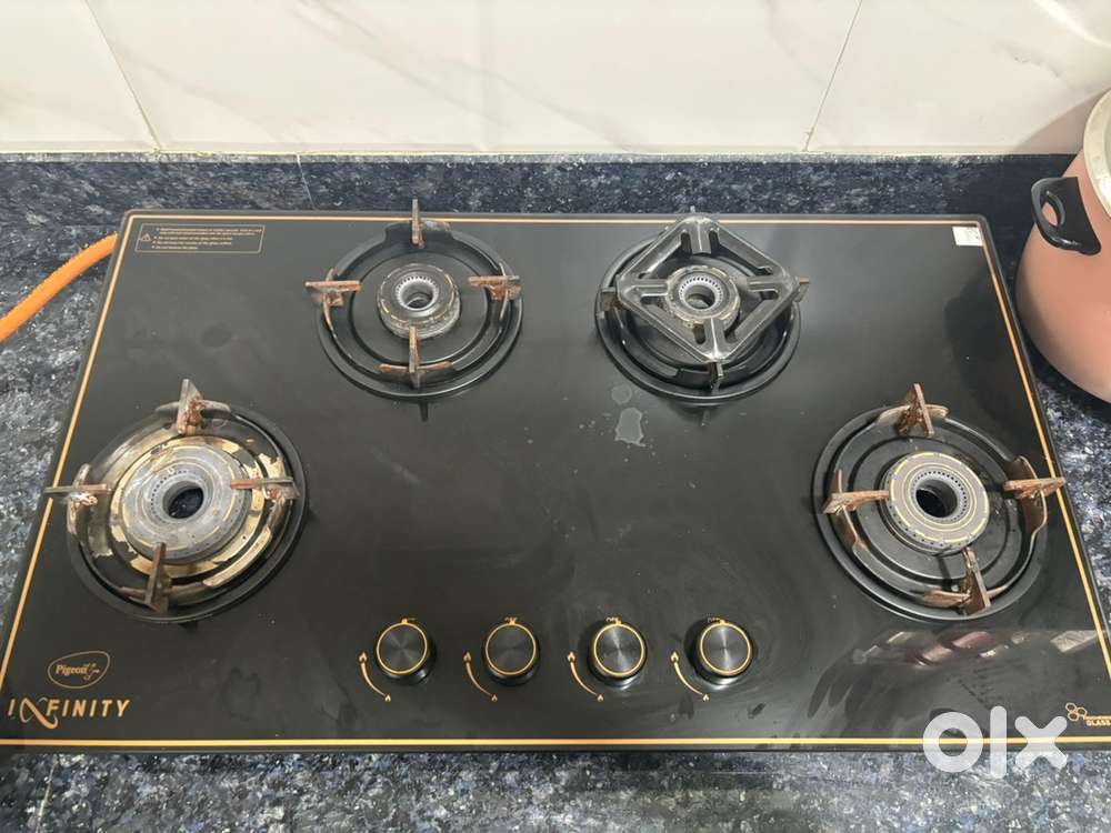 4 burner gas stove