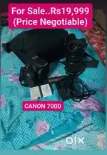 Canon 700D  19,999/-