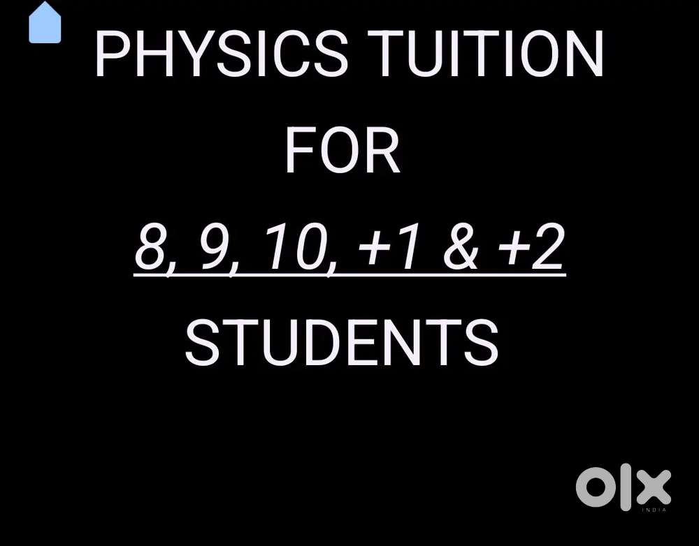 HOME TUITION FOR PHYSICS