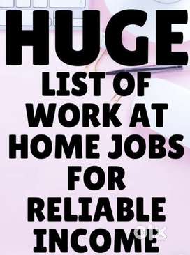 Home based data entry work