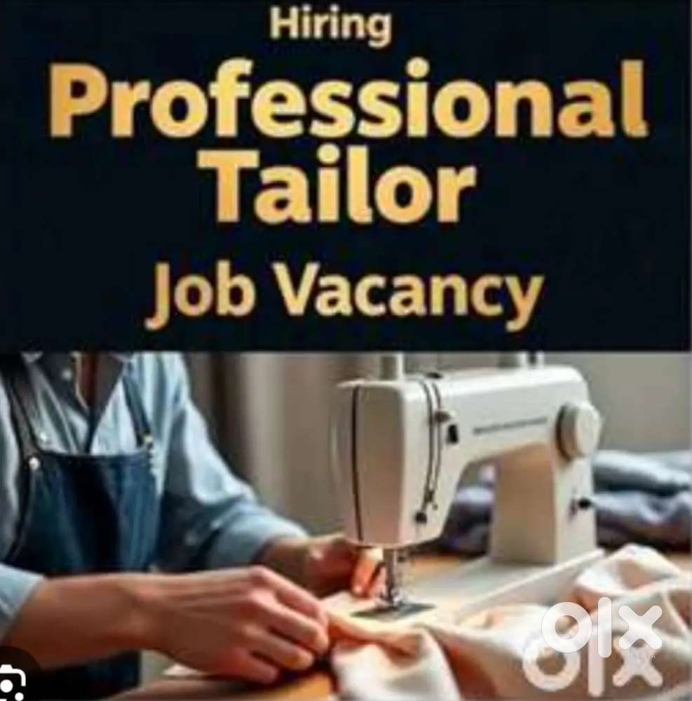Urgent wanted tailor master