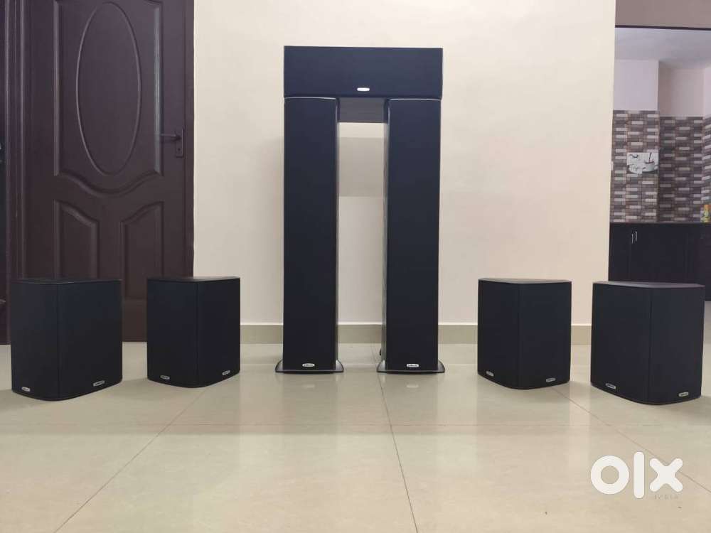 High End Polk Audio 7 Speaker Package, New Rarely Used, Excellent Cndn