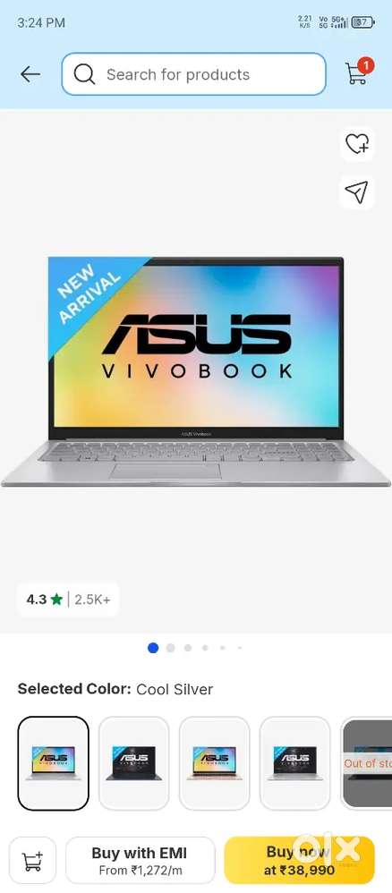 Laptop asus