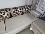 Sofa set with center table