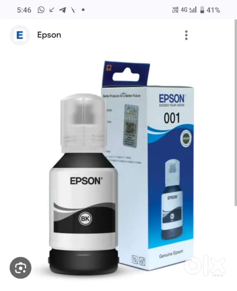 Epson 001 Ink