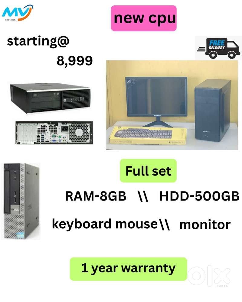 All Basic Software Loaded  1 - Year Warranty  Cash on home delivery